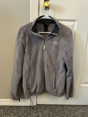 The North Face Gray Soft Fleece Jacket - Medium